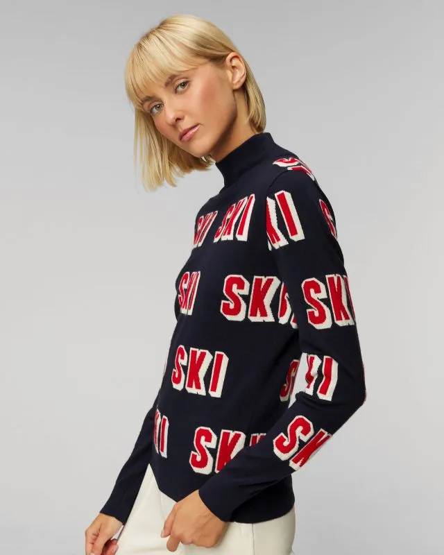 Maglione in lana di merino da donna Perfect Moment 3D SKI