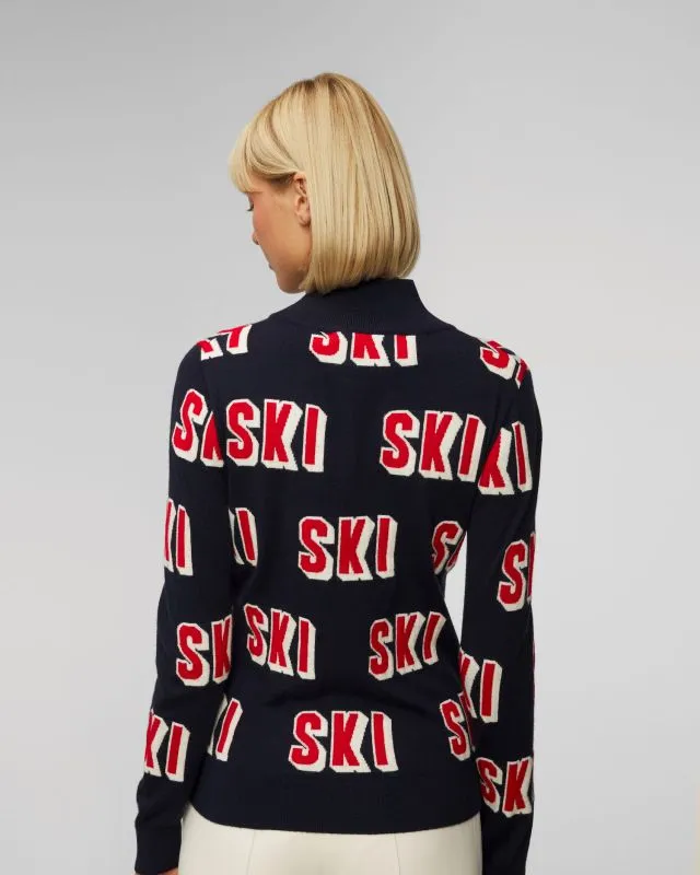 Maglione in lana di merino da donna Perfect Moment 3D SKI