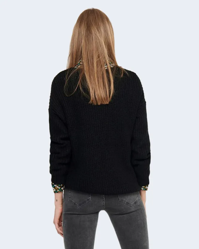Maglione Jacqueline De Yong JDYNEW MEGAN L/S KNT NOOS Nero