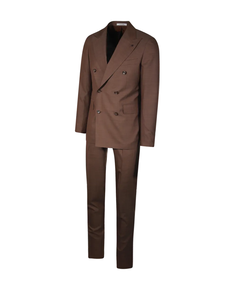 MEN TAGLIATORE BROWN VIRGIN WOOL SUIT