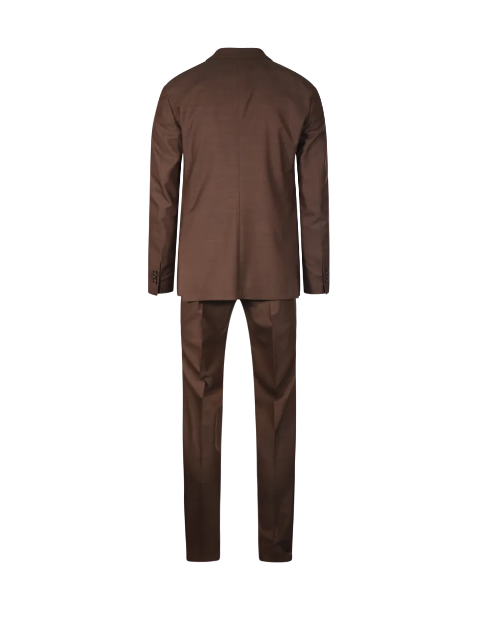 MEN TAGLIATORE BROWN VIRGIN WOOL SUIT