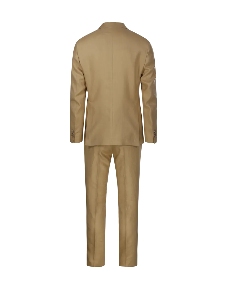 MEN TAGLIATORE NUDE LINEN SUIT