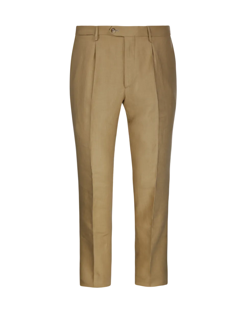 MEN TAGLIATORE NUDE LINEN SUIT