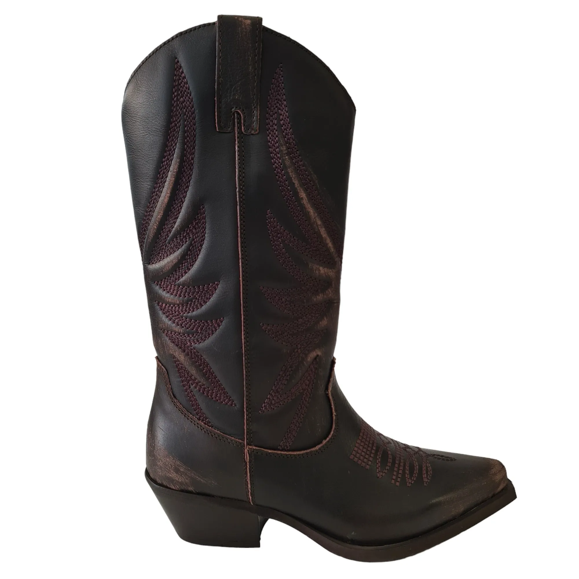 Metisse Stivaletto Texano Donna Cuoio Rif.17