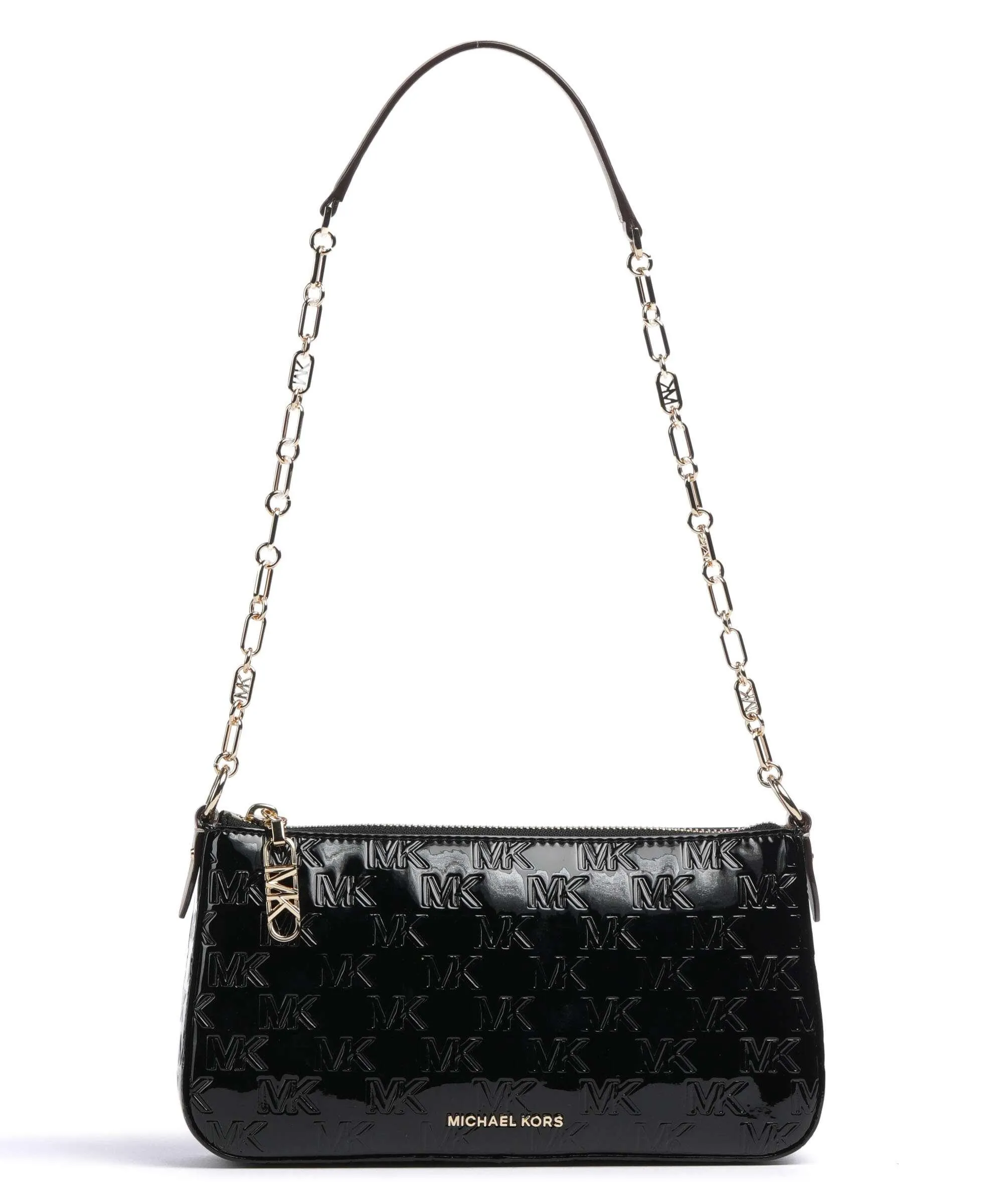  Michael Kors Empire Borsa a spalla poliuretano nero  