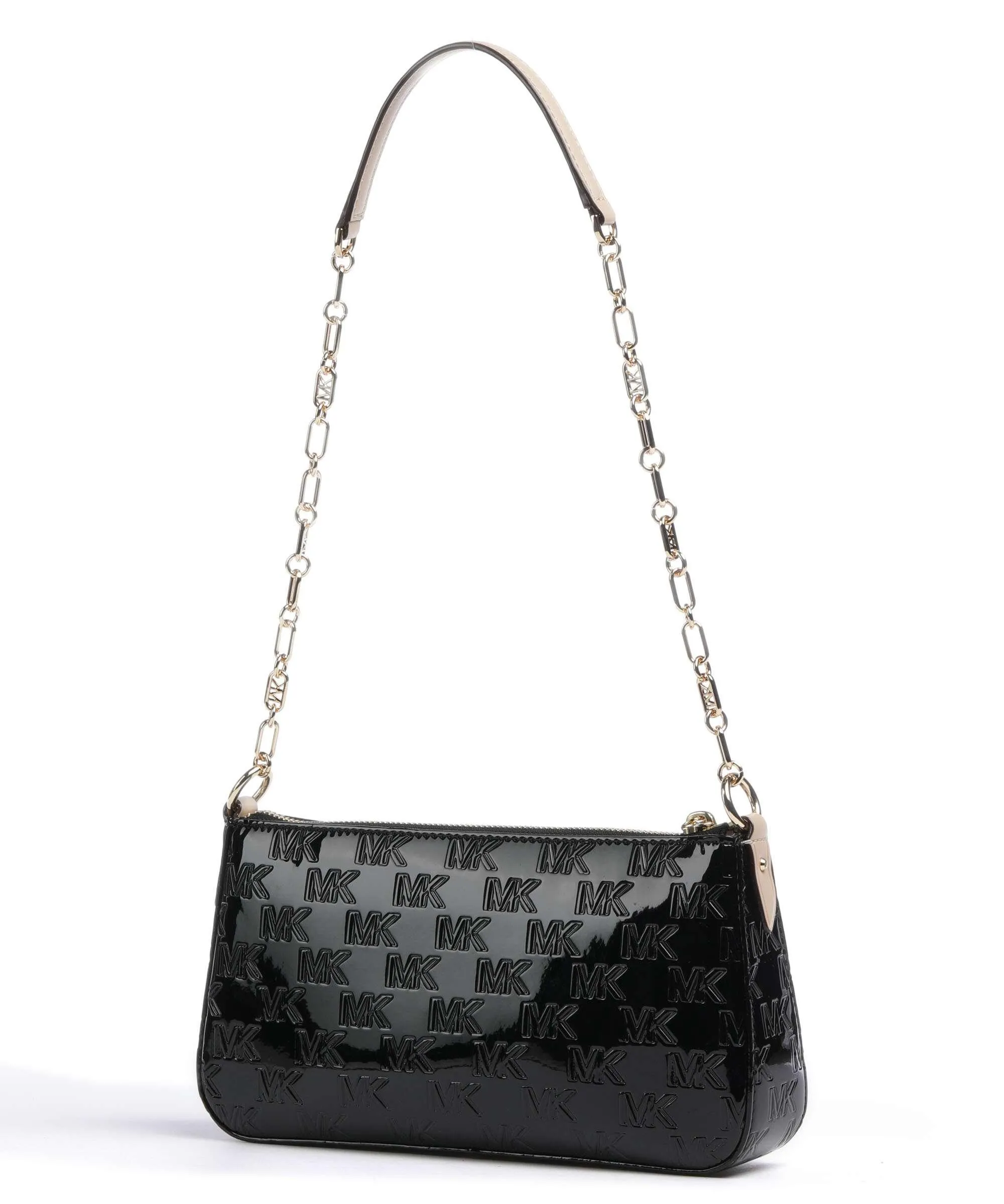  Michael Kors Empire Borsa a spalla poliuretano nero  