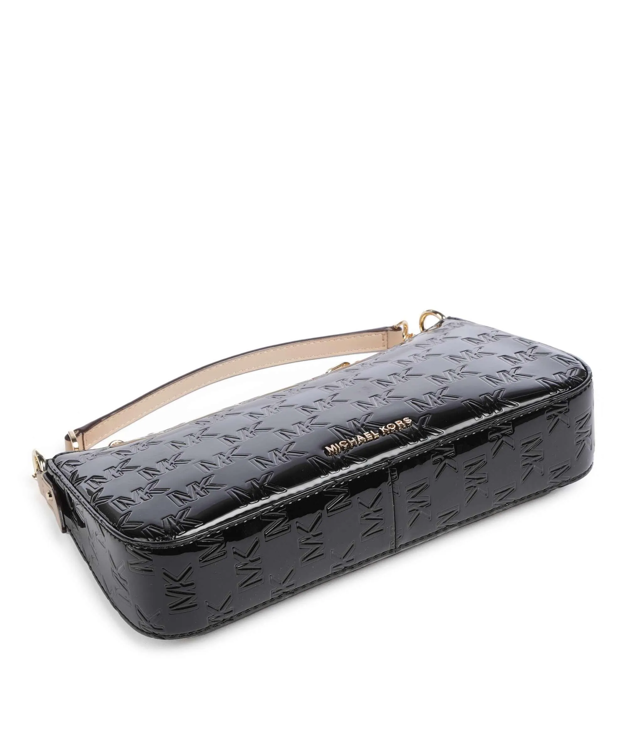  Michael Kors Empire Borsa a spalla poliuretano nero  