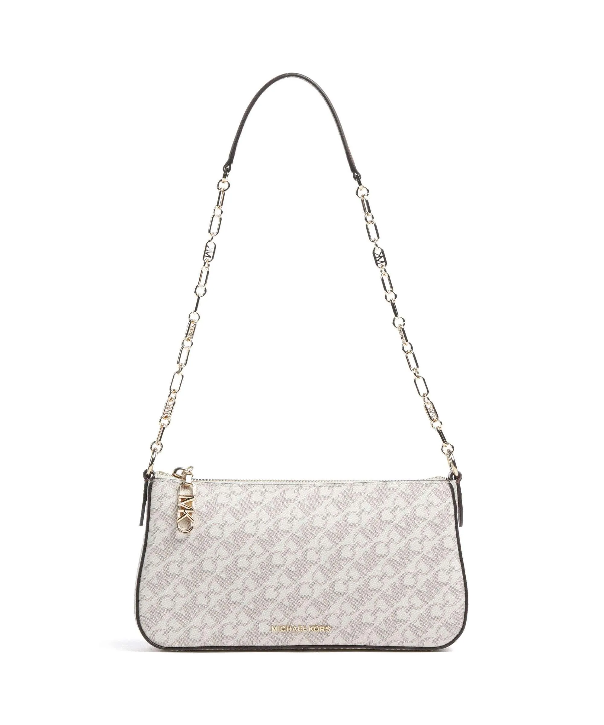  Michael Kors Empire Borsa a spalla tela avorio  