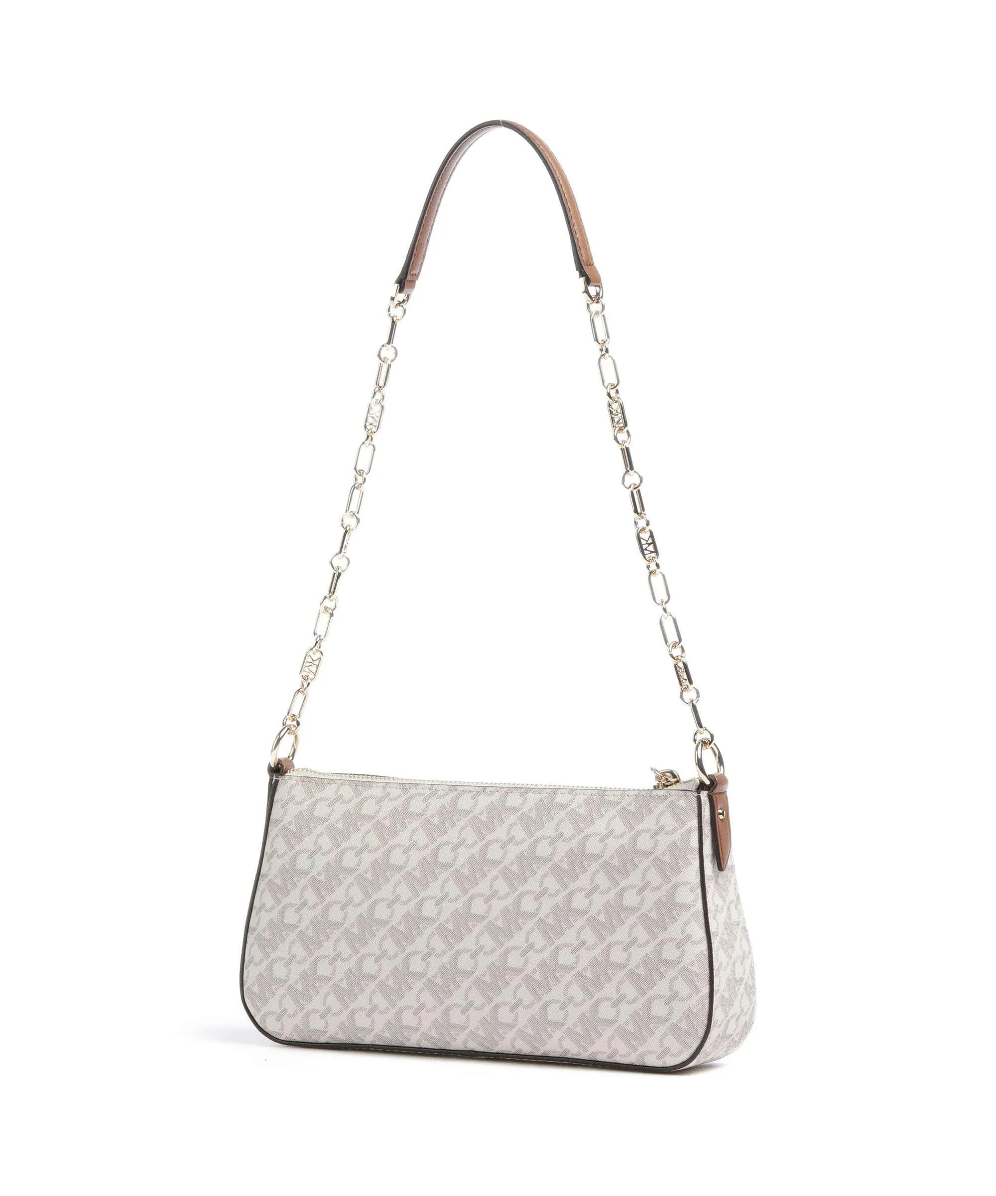  Michael Kors Empire Borsa a spalla tela avorio  