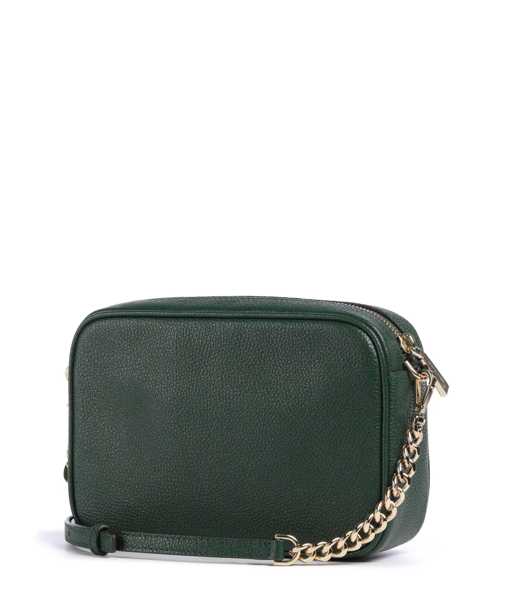  Michael Kors Jet Set Borsa a tracolla pelle di vacchetta grana verde scuro  