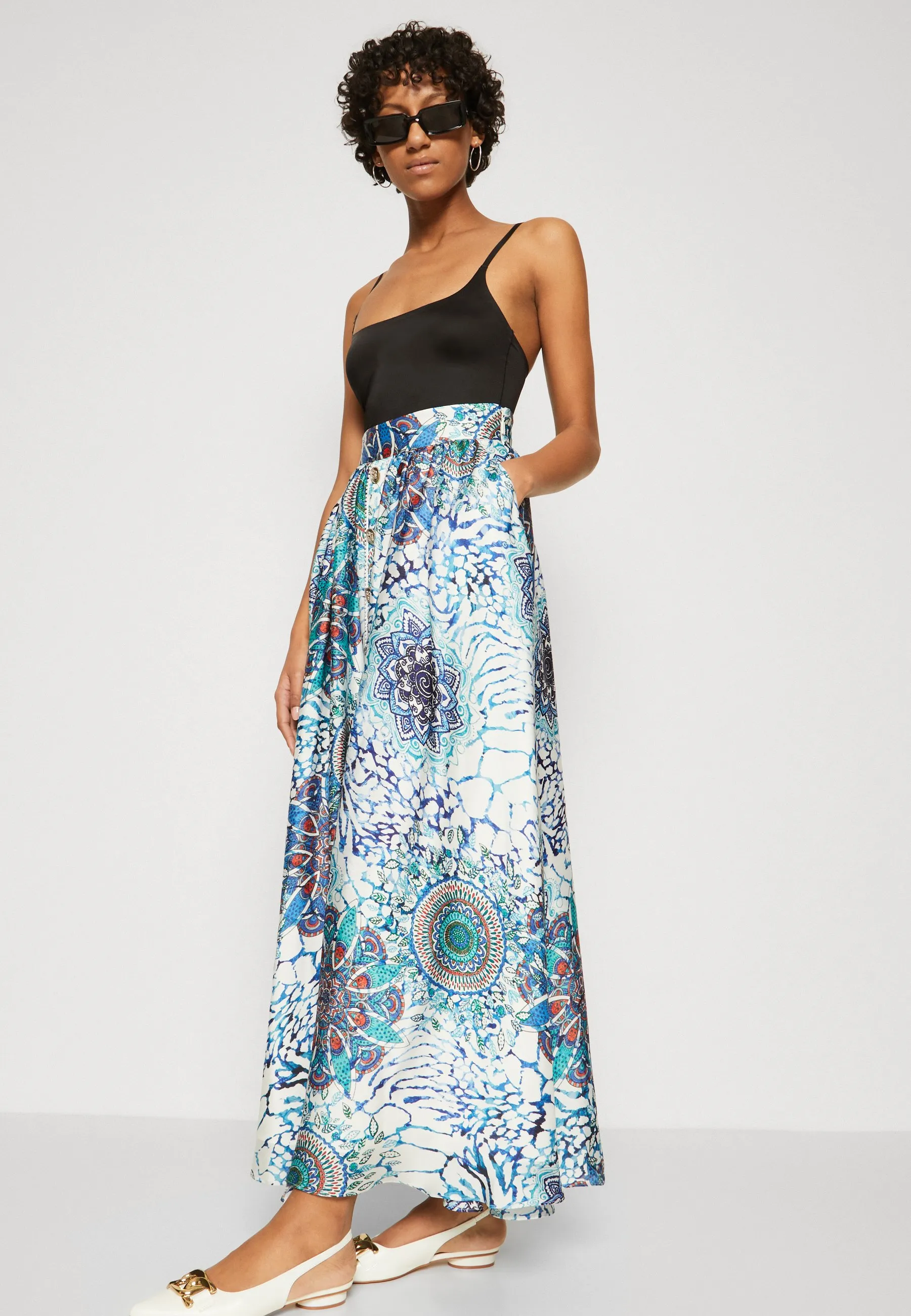 MINA SKIRT PRINTED - Gonna lunga
