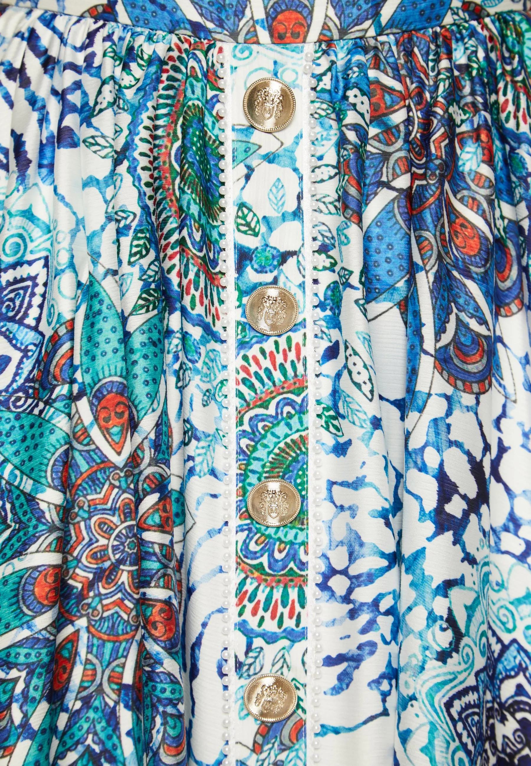 MINA SKIRT PRINTED - Gonna lunga
