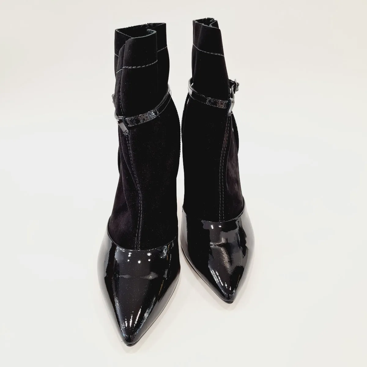 MissUnique Stivaletto  tacco alto 9 cm Naplak + Camoscio rif.59