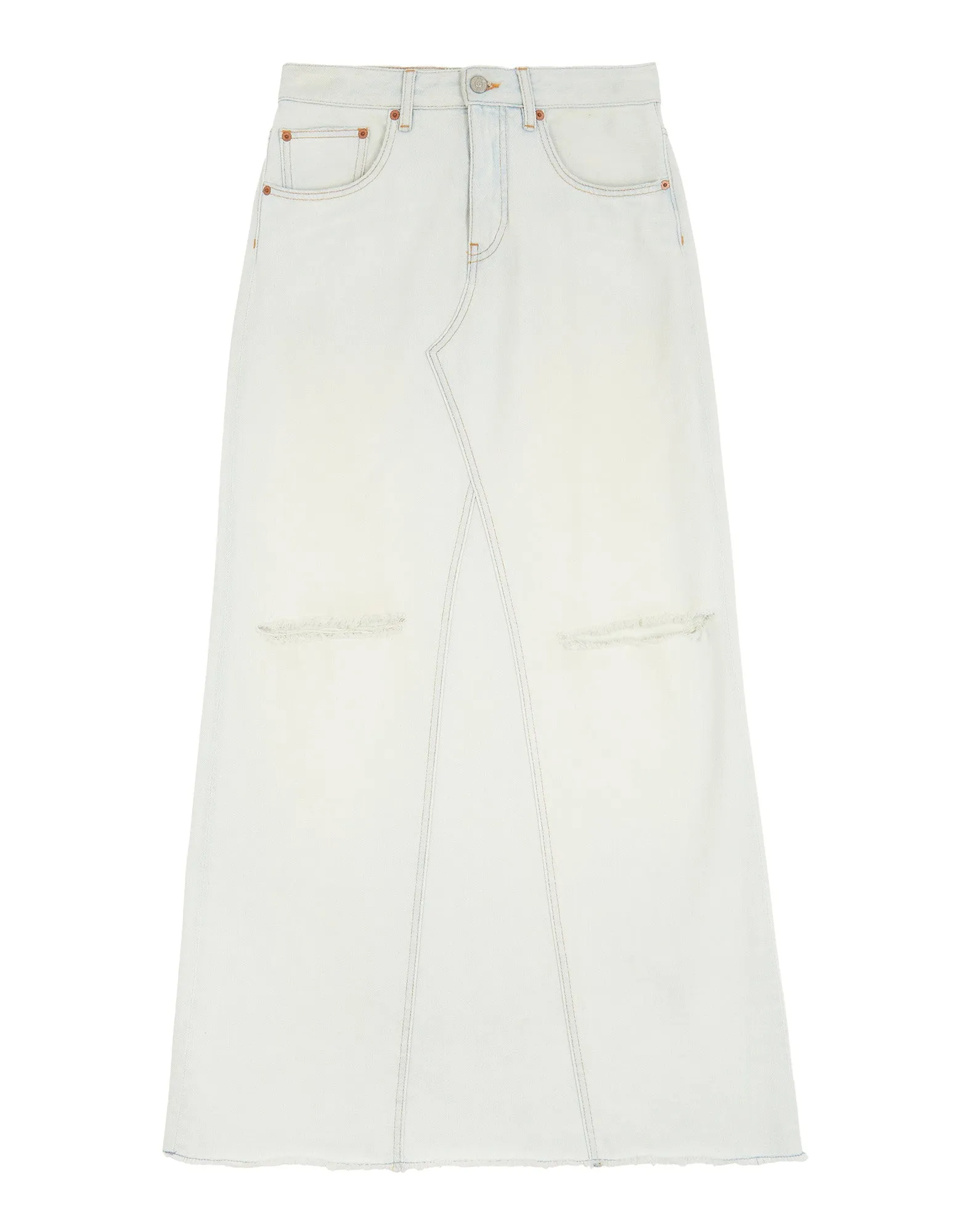 MM6 MAISON MARGIELA Maxi Gonna in Denim