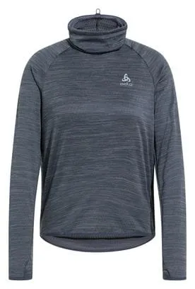 Odlo Run Easy Warm Blue Maglione a maniche lunghe da donna