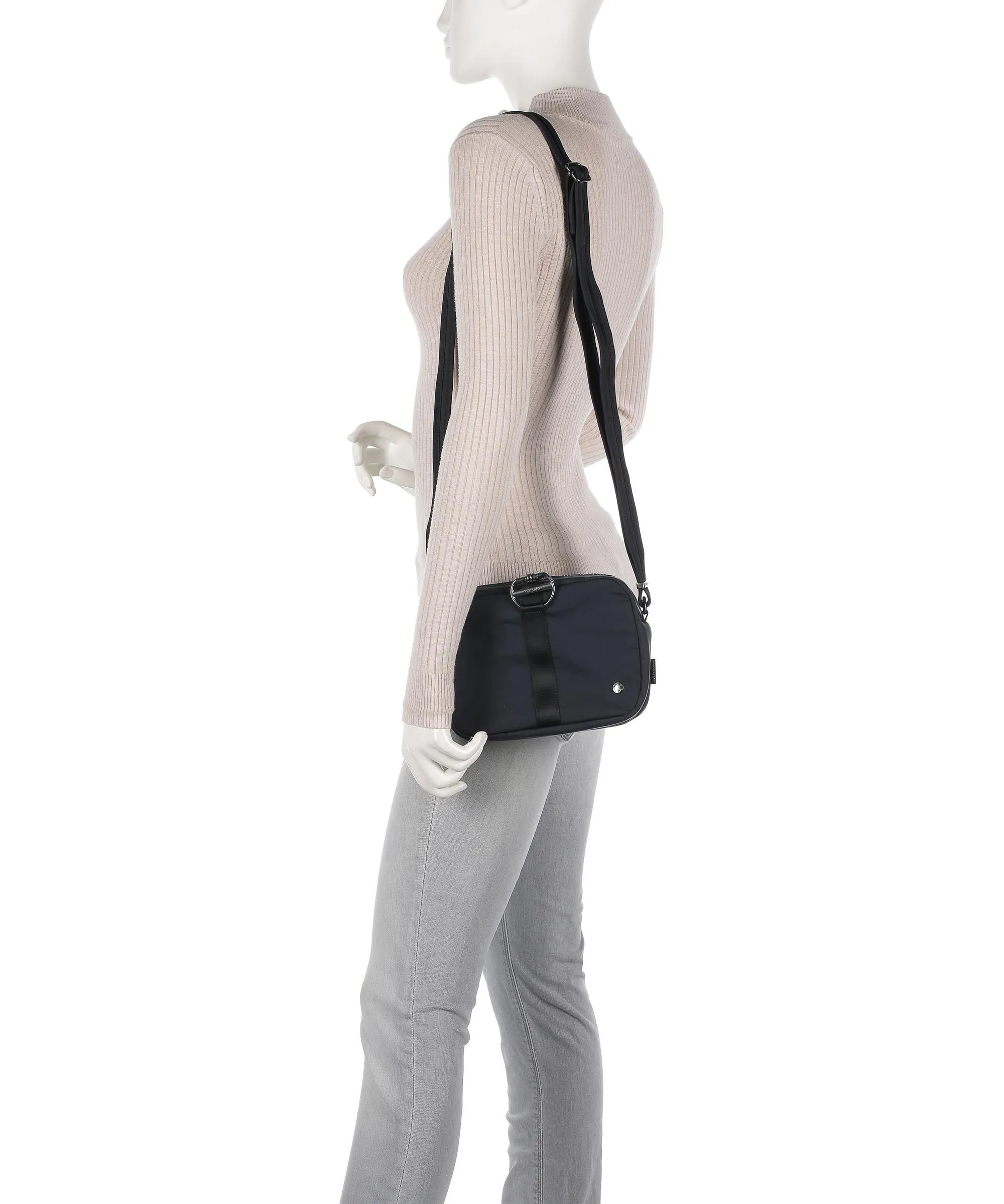  Pacsafe Citysafe CX square Borsa a tracolla nylon nero  