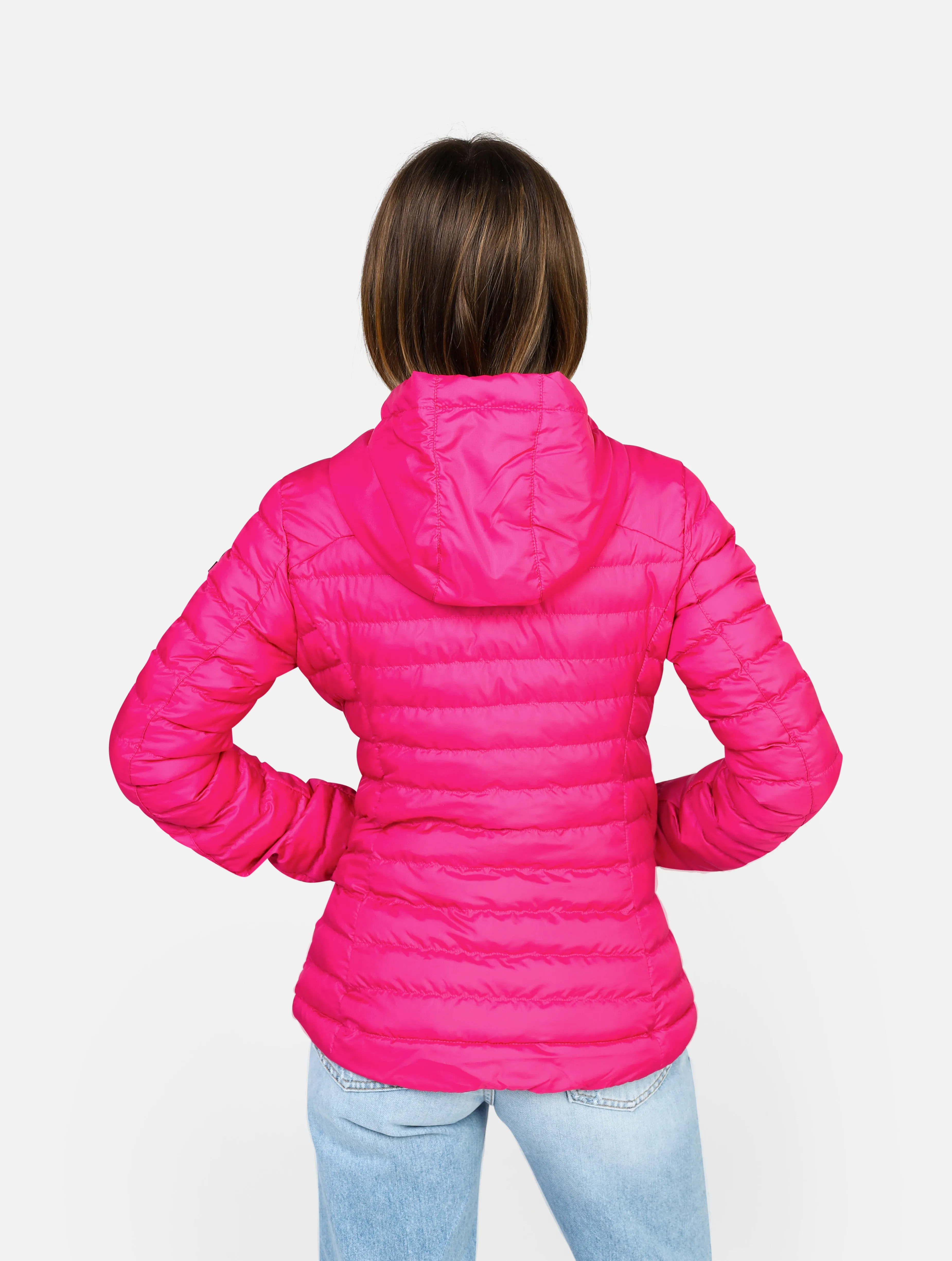 Padded hoody jacket ciesse piumini active realizzato in tessuto ripstop con zip ed imbottitura. Ha una zip sul petto CHARITYFUXI