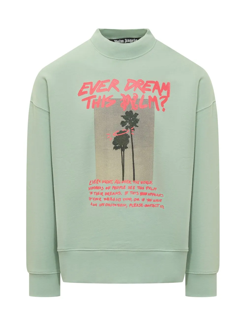 PALM ANGELS Felpa con Logo Palm Dream  
