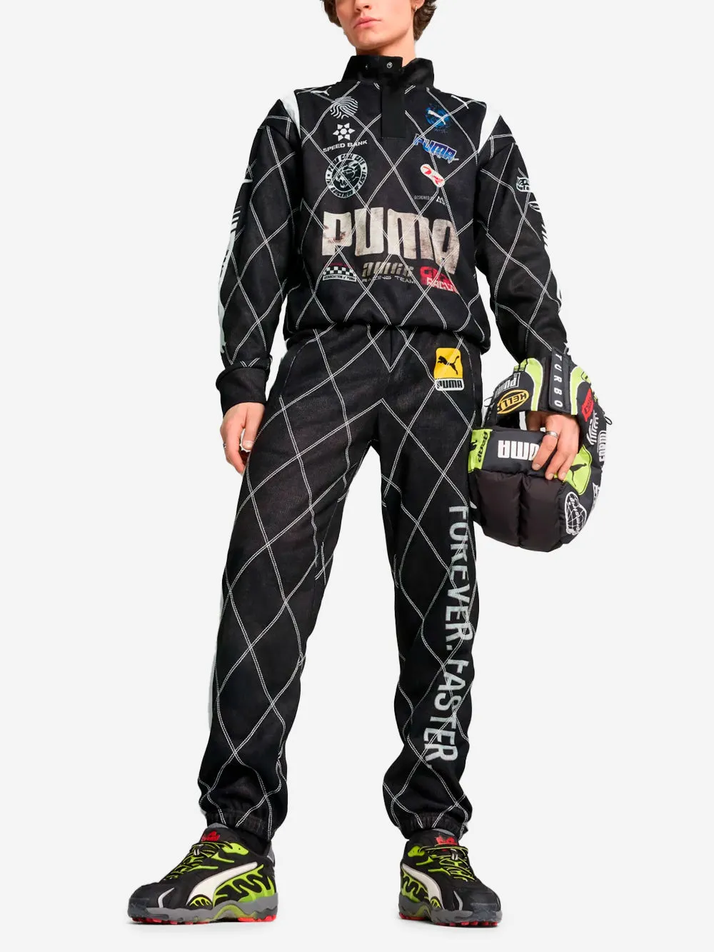 Pantaloni della tuta effetto consumato x Asap Rocky