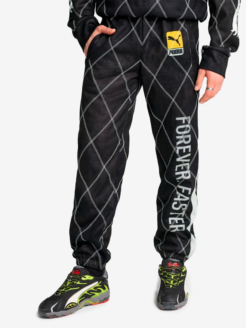 Pantaloni della tuta effetto consumato x Asap Rocky