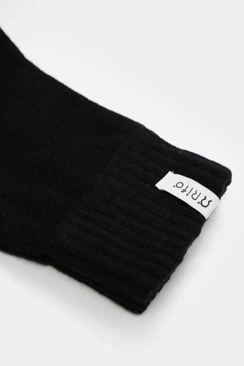                PIER PAOLO Guanti Uomo Cashmere rigenerato  
