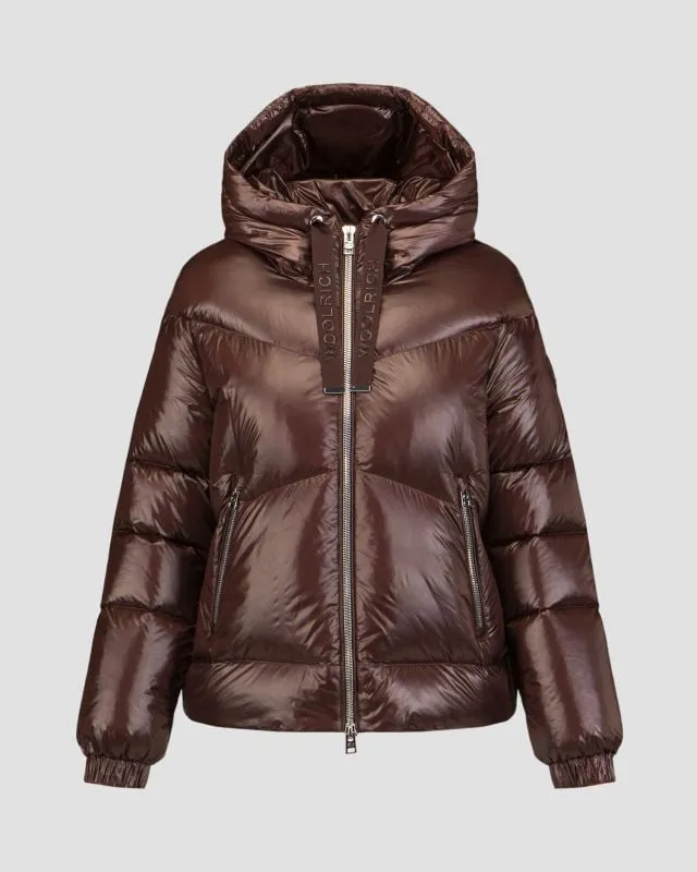 Piumino da donna Woolrich Aliquippa Short Puffer Jacket