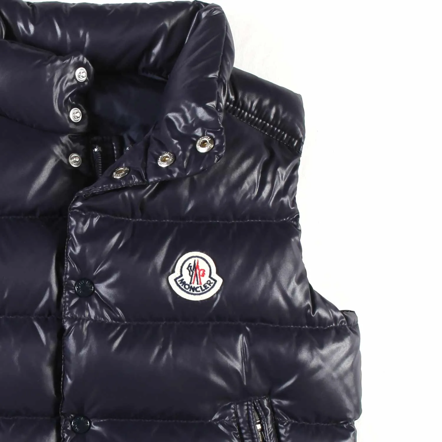 Piumino Gilet Tib Blu Scuro Bambino E Teen