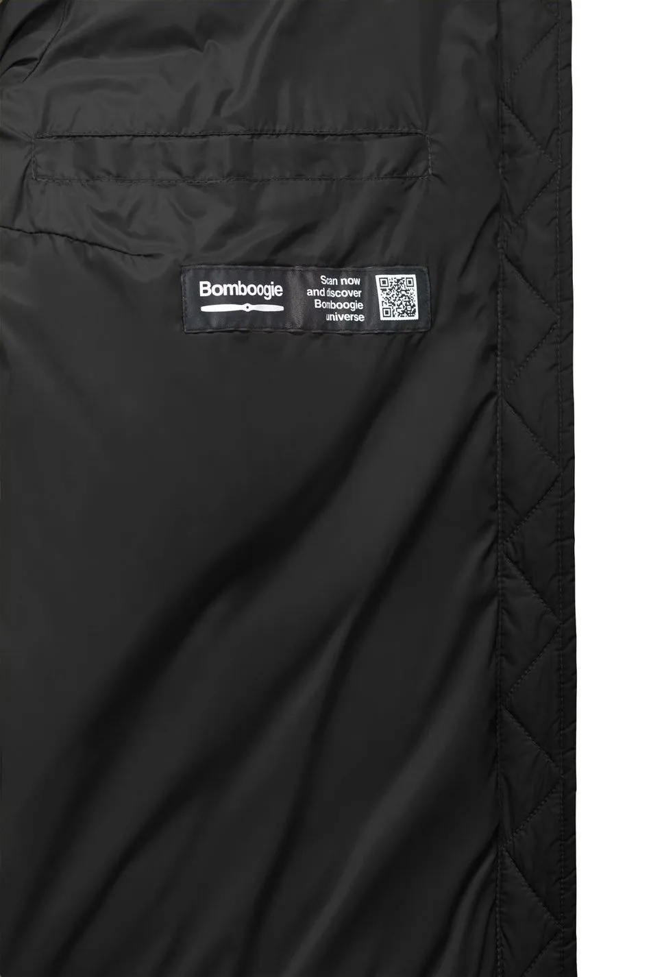 Piumino in nylon riciclato - rome down jacket bomboogie