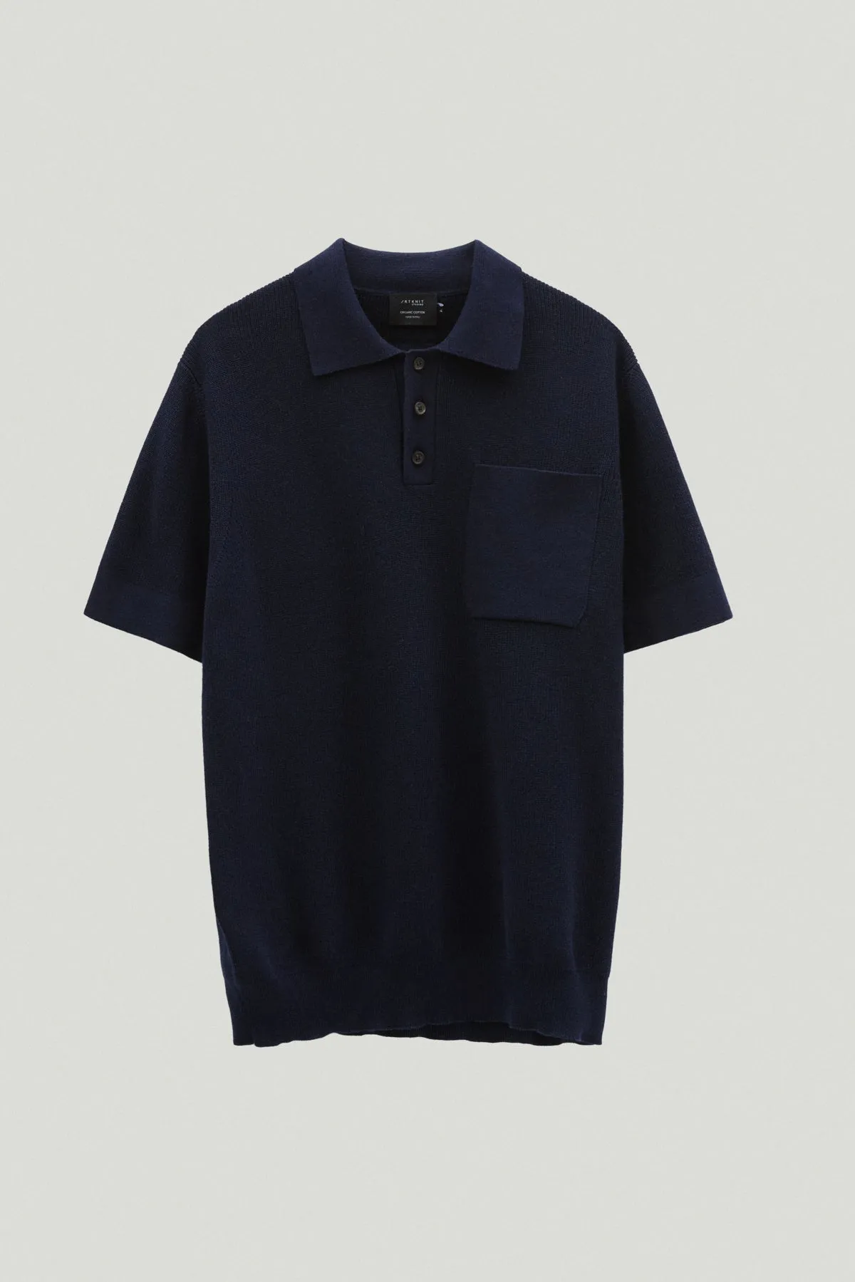 Polo a Costine in Cotone Organico
