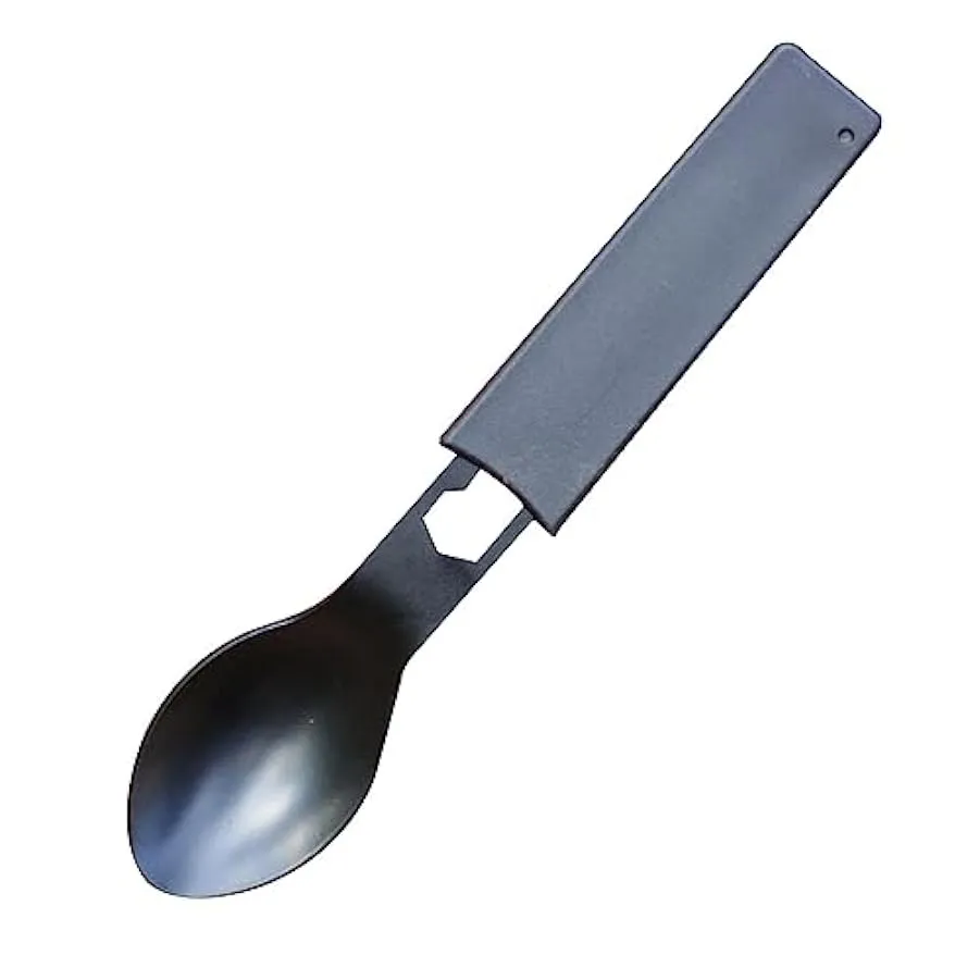 Posate da cucina all’aperto, Posate da picnic da cucina Posate da picnic da viaggio Cucchiaio Forchetta Utensile da campeggio, U