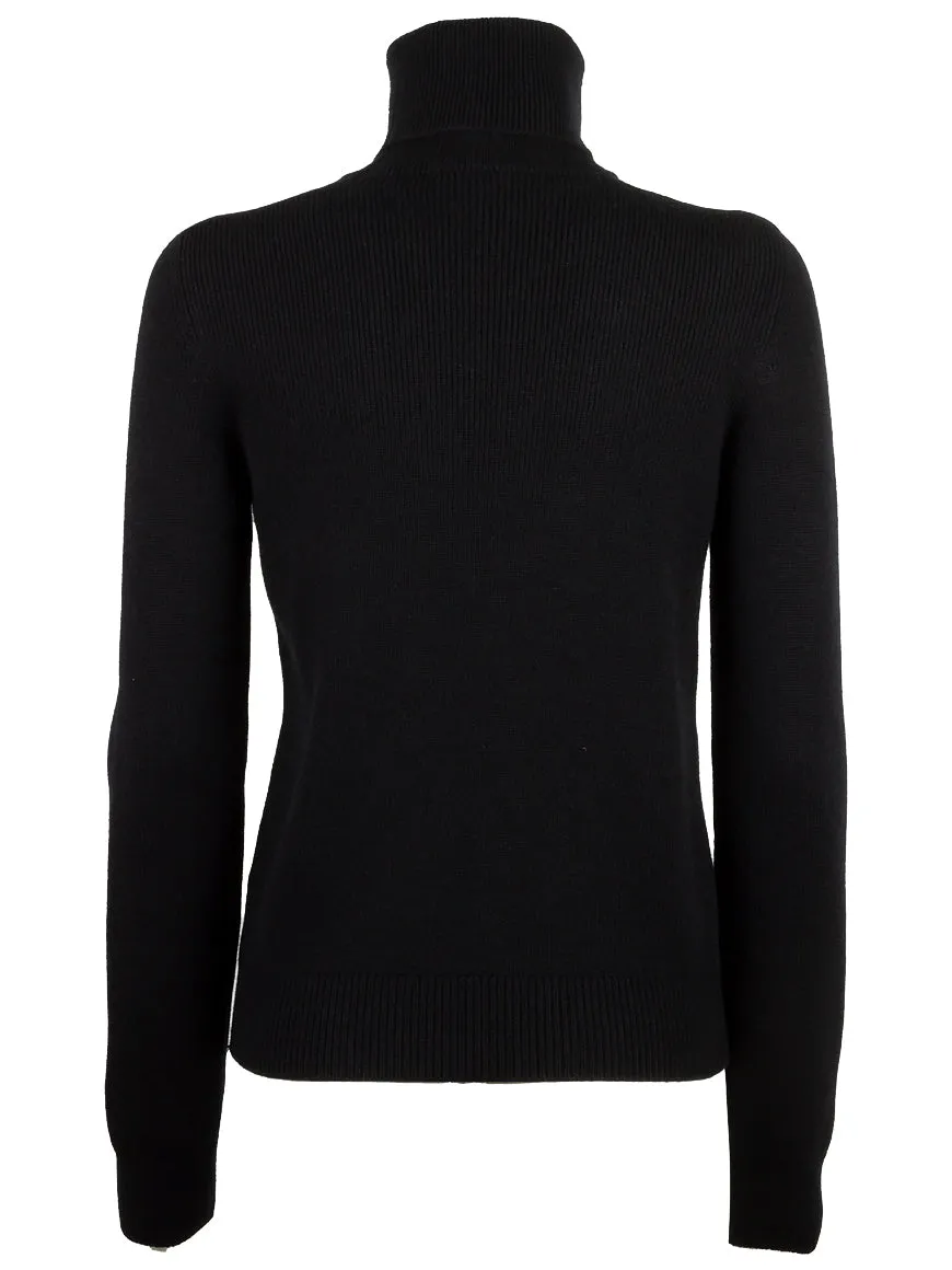 Pullover a collo alto di Saint Laurent