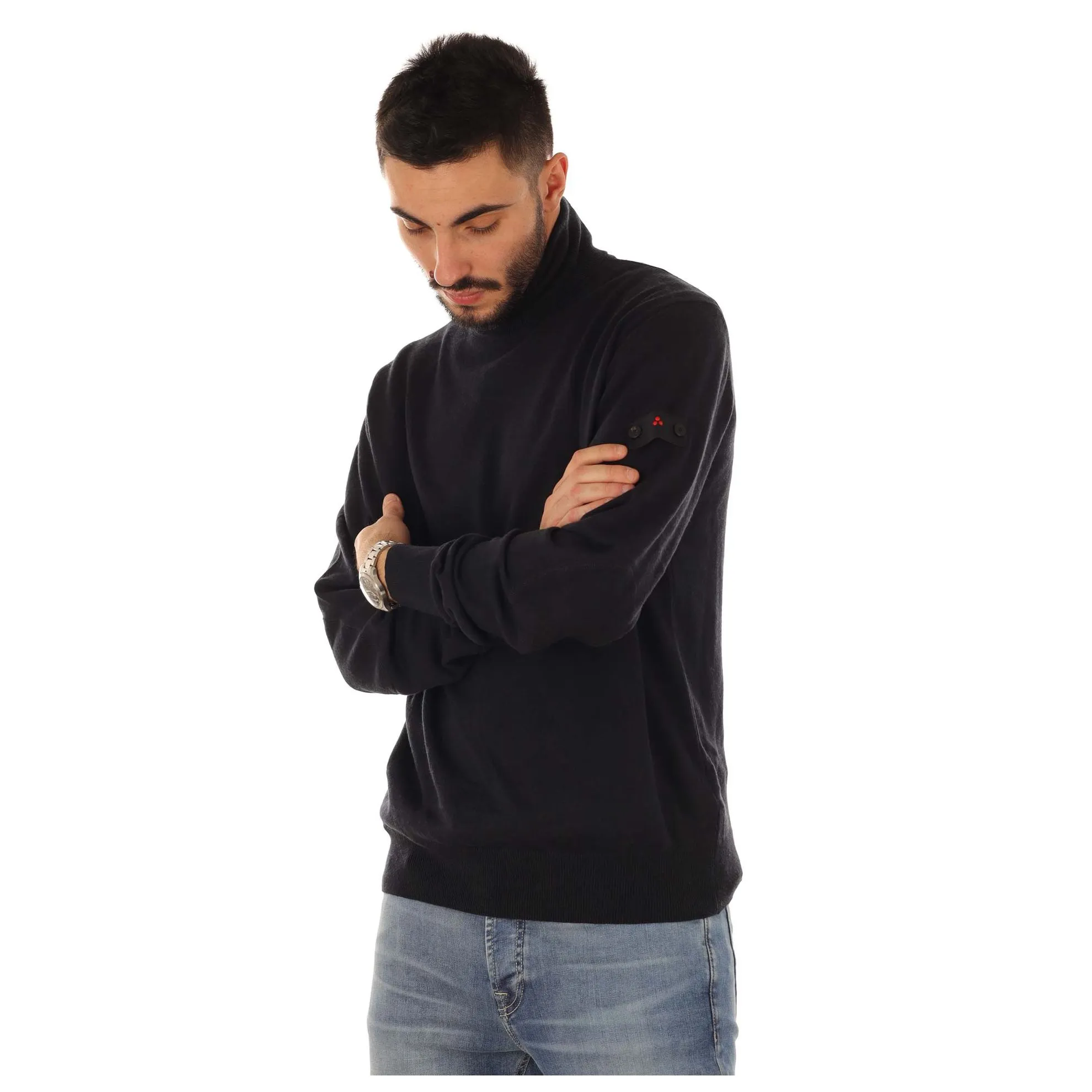 Pullover a collo alto gorran 06 in misto lana