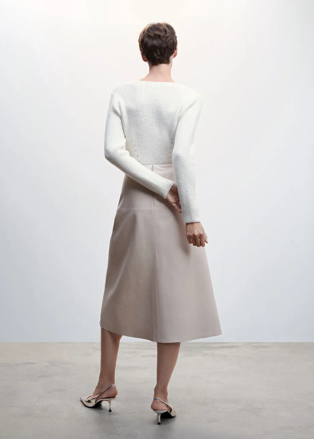 Pullover collo a V