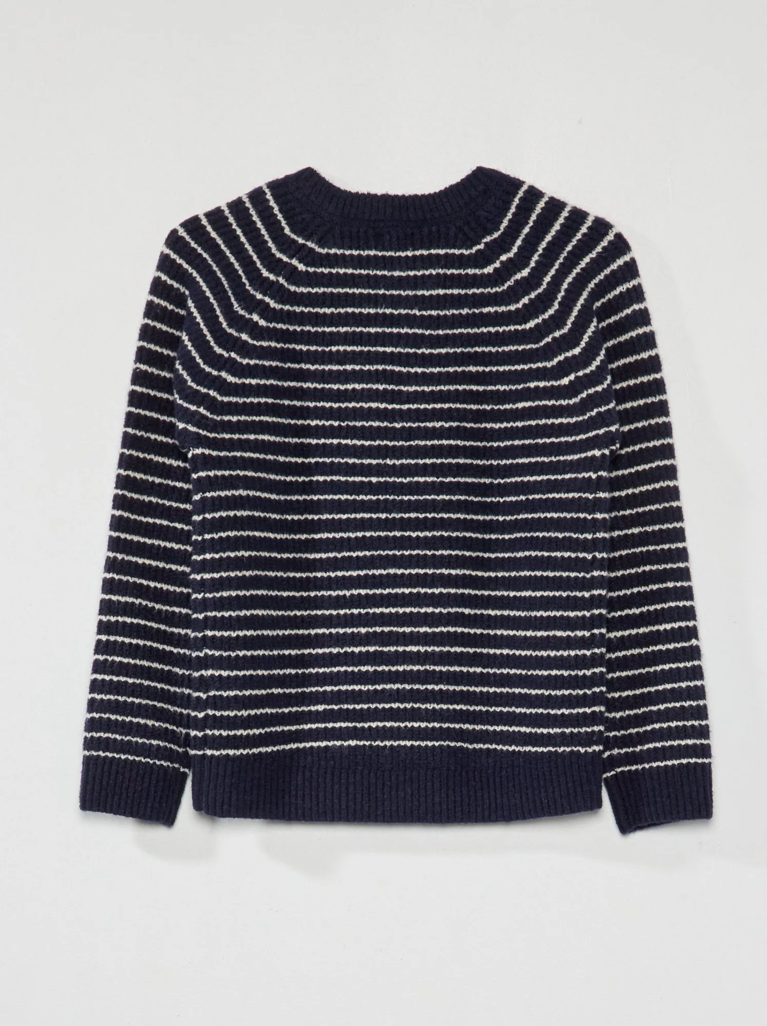 Pullover in maglia grossa - So Easy - BLU