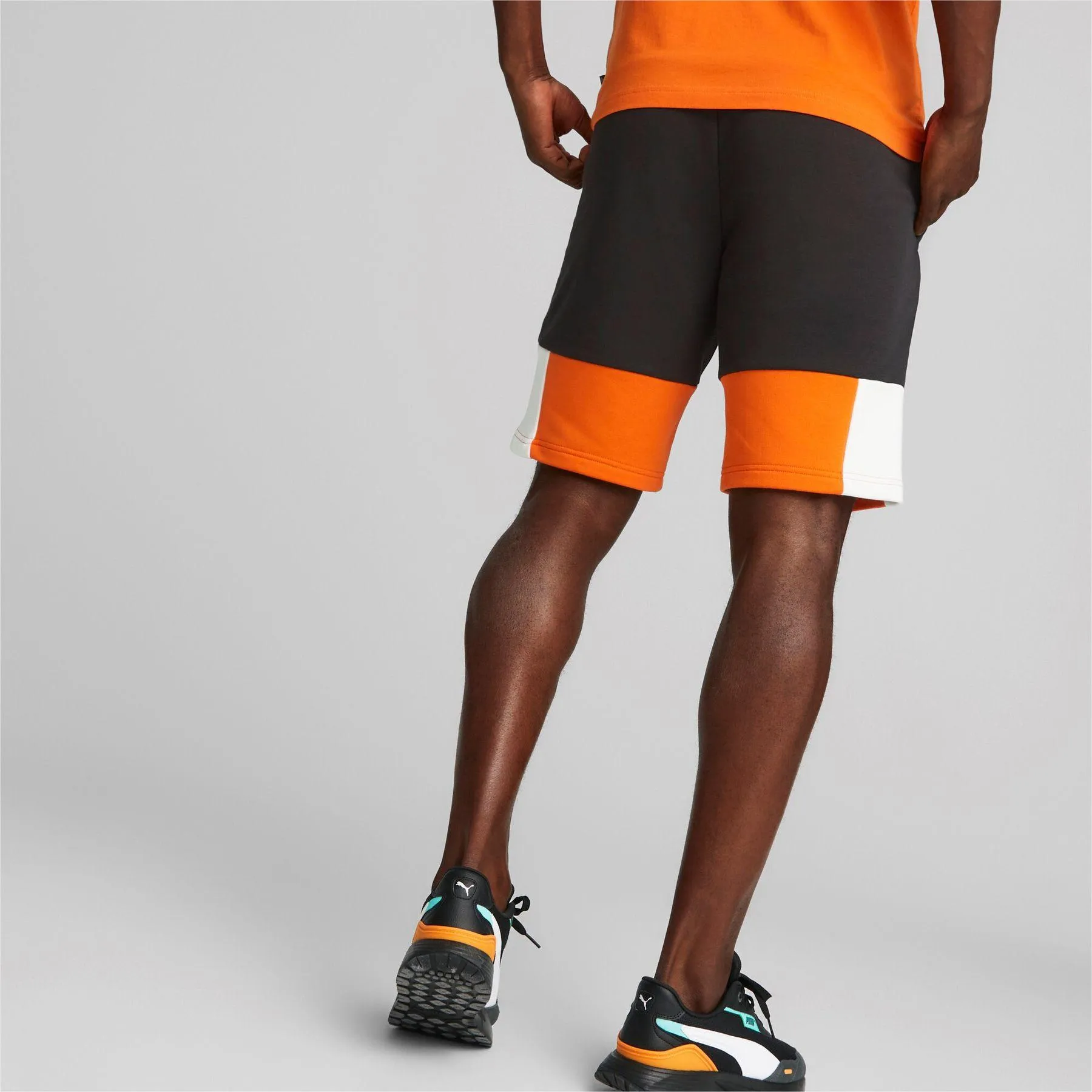 PUMA  ---------    ------------Puma bermuda in felpa* m ess block short 10