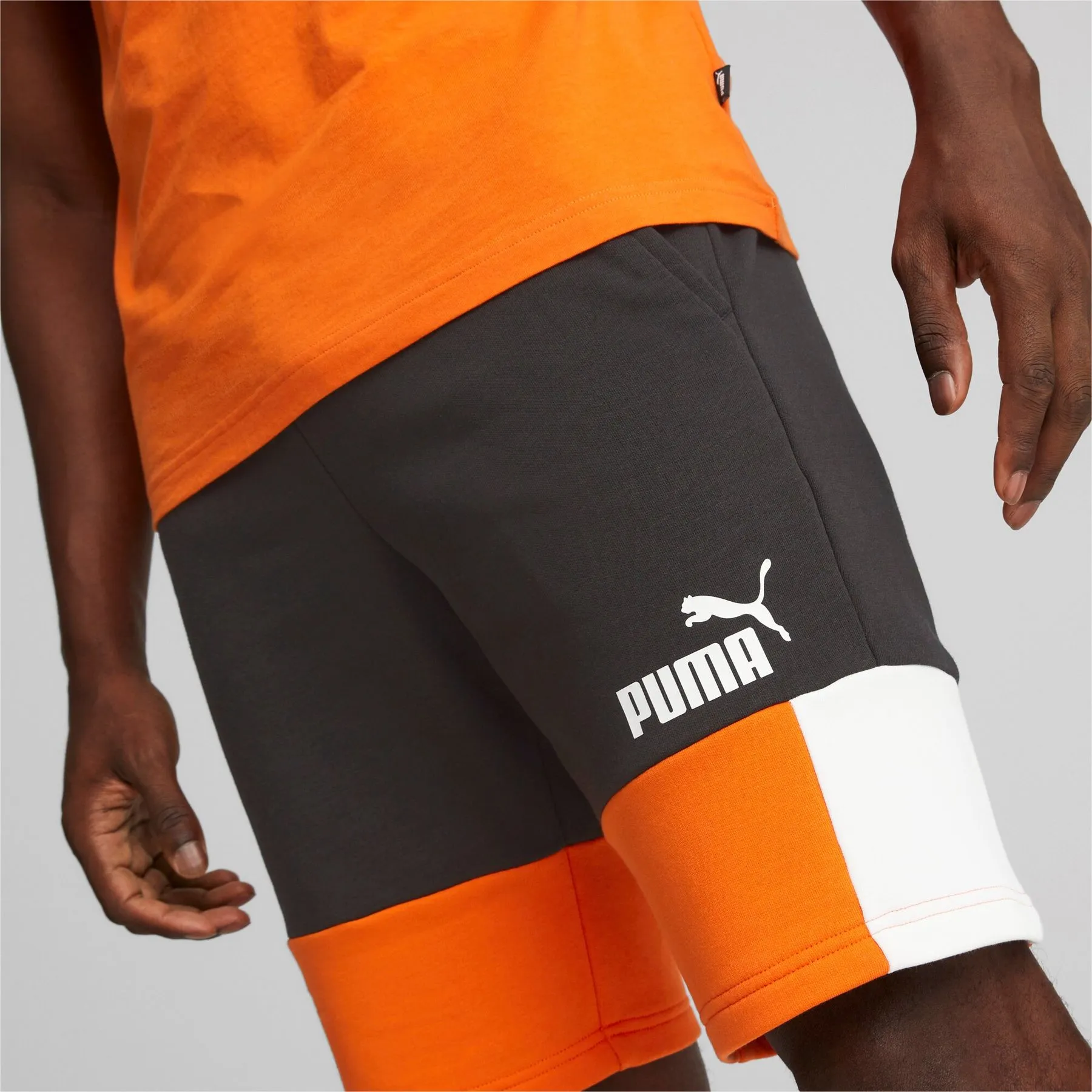 PUMA  ---------    ------------Puma bermuda in felpa* m ess block short 10