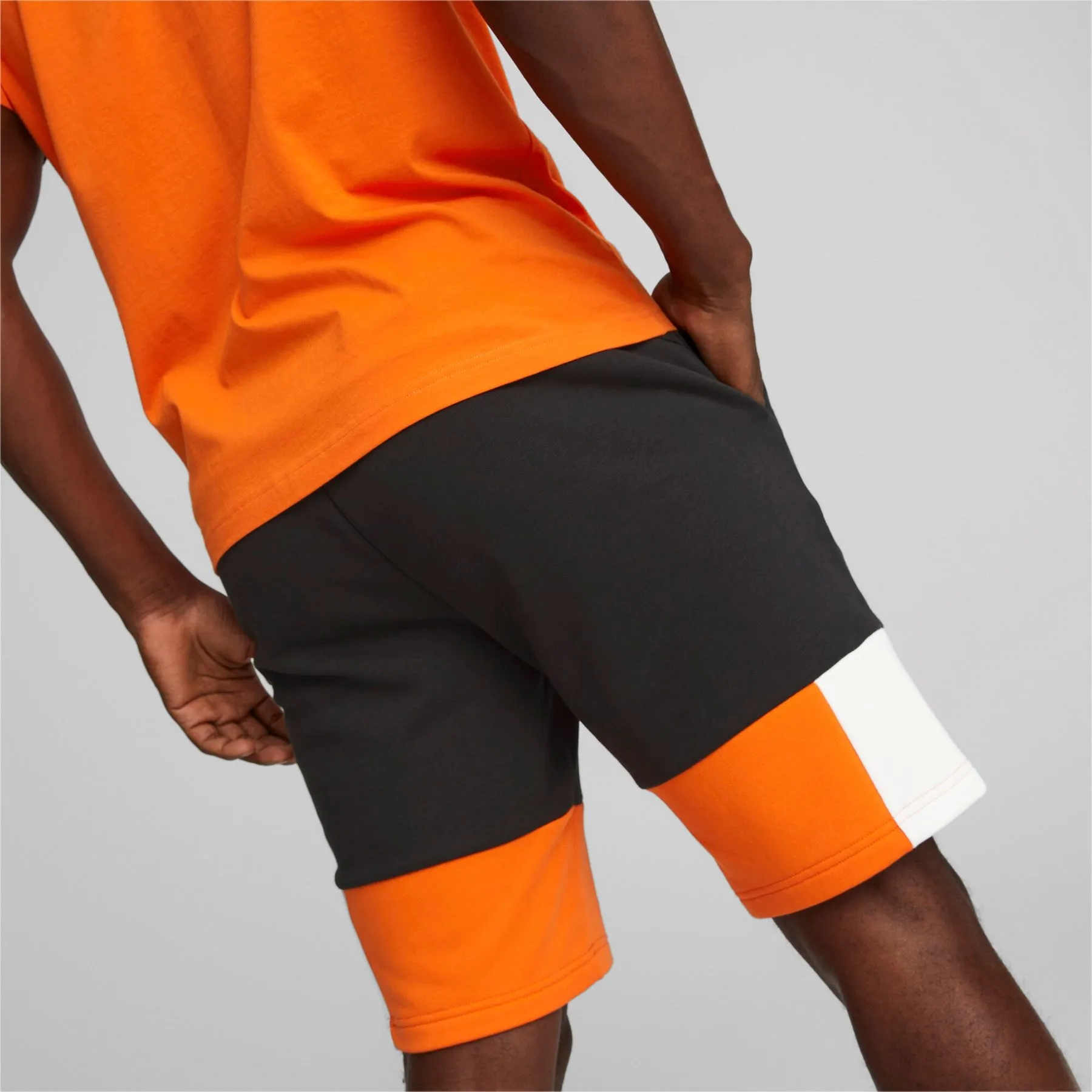 PUMA  ---------    ------------Puma bermuda in felpa* m ess block short 10