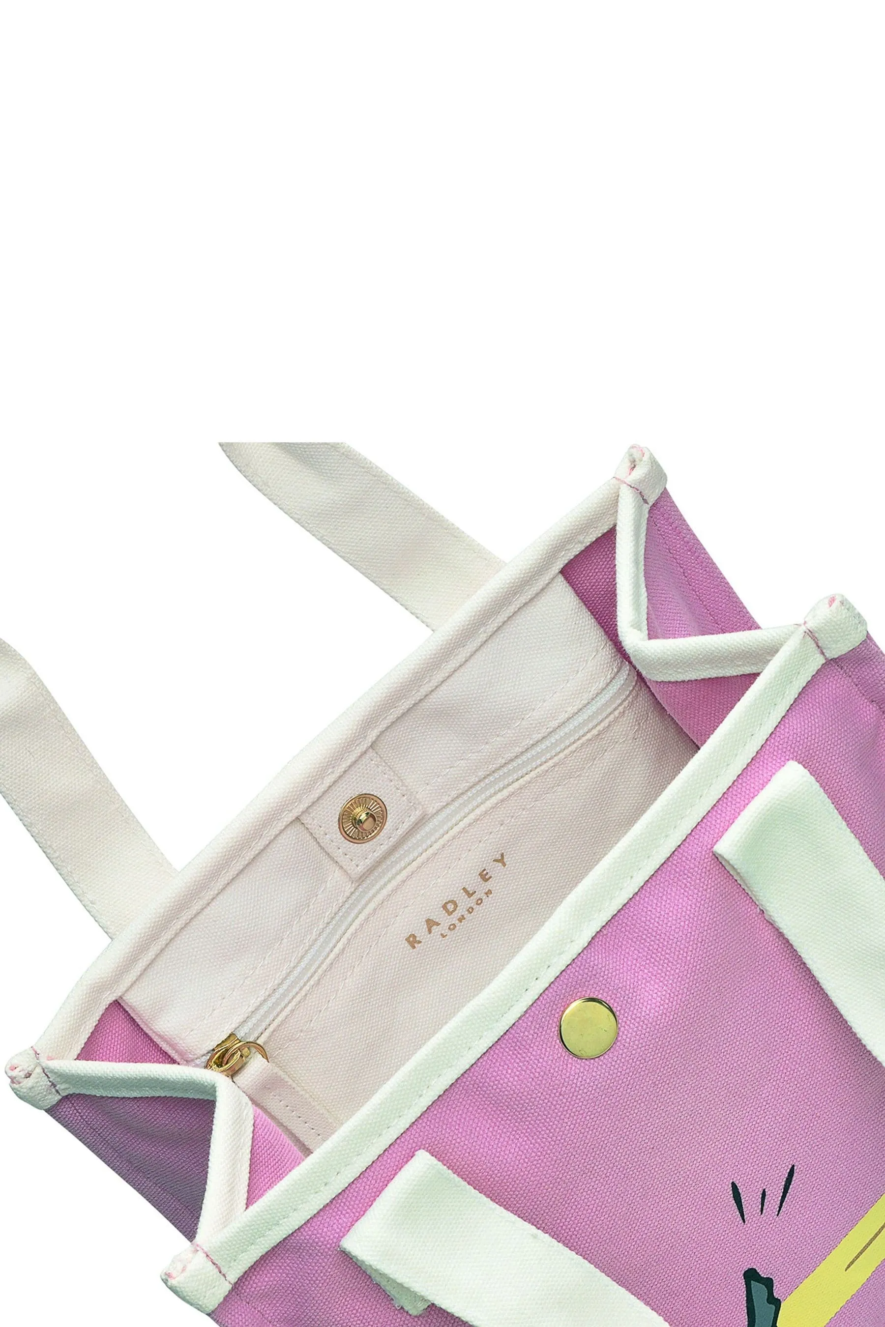 Radley London Rosa - Get Your Skates On - Maglione piccolo aperto Borsa