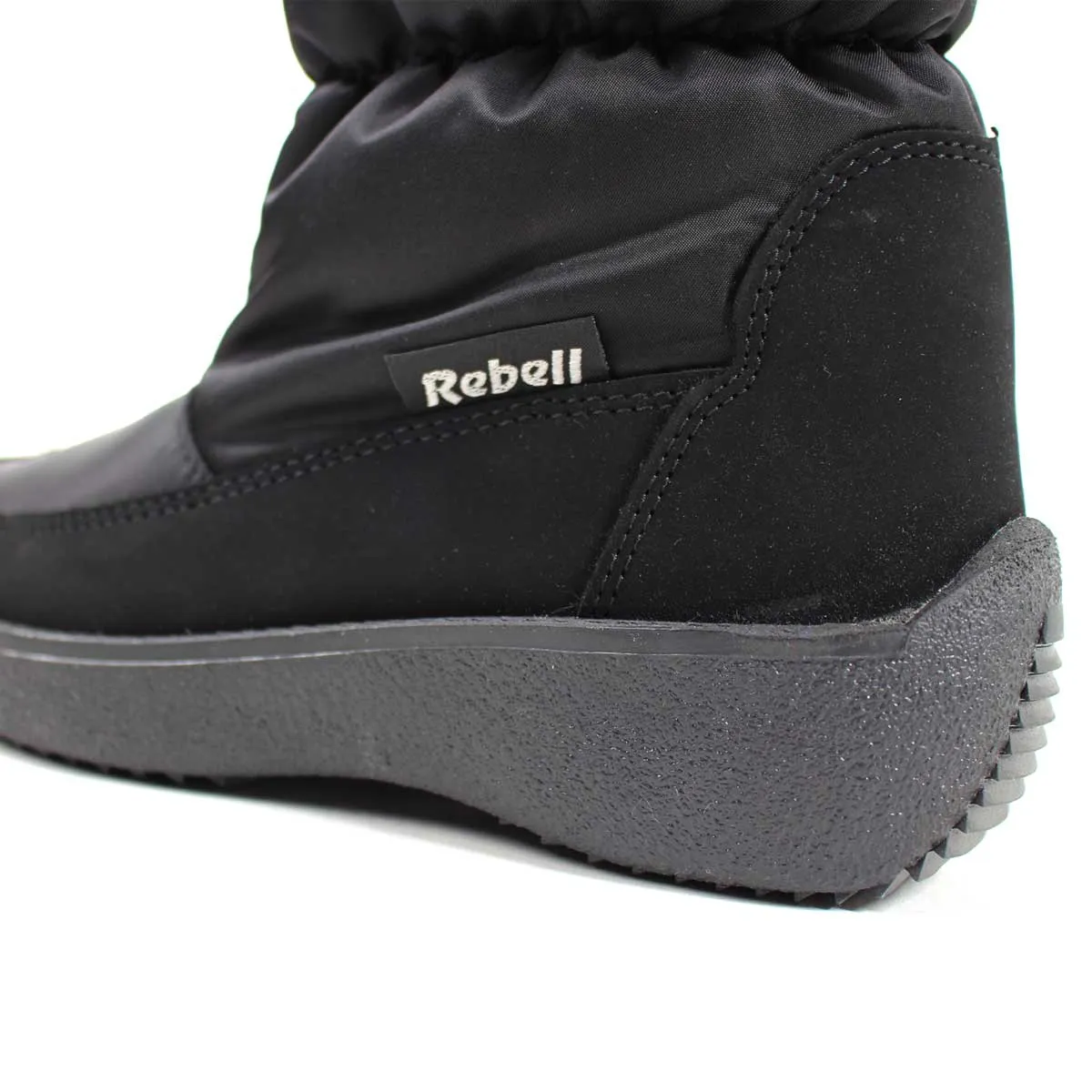 Rebell doposci con zip raintex donna nero