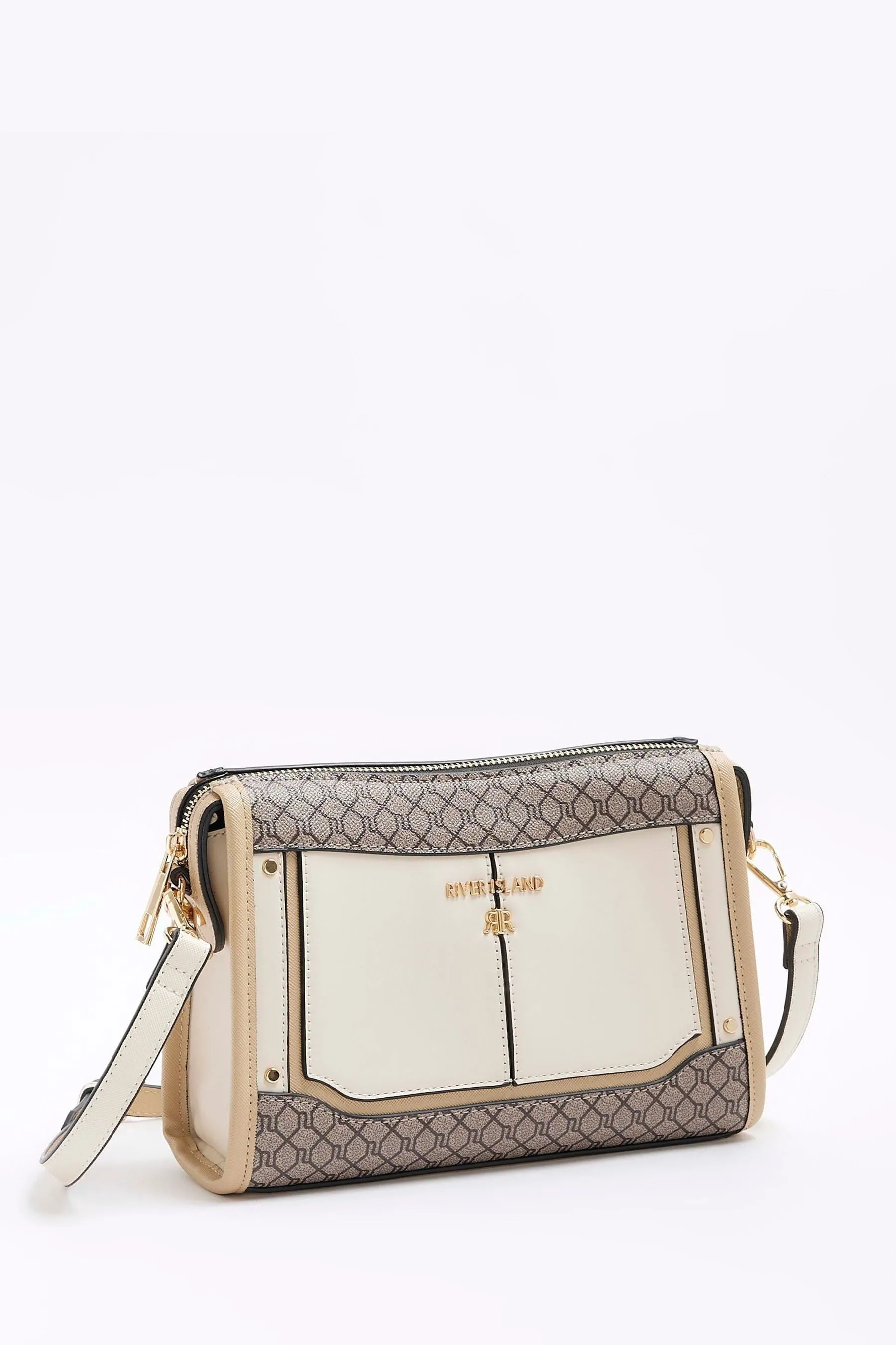 River Island Corto - Borsa a tracolla con pannelli