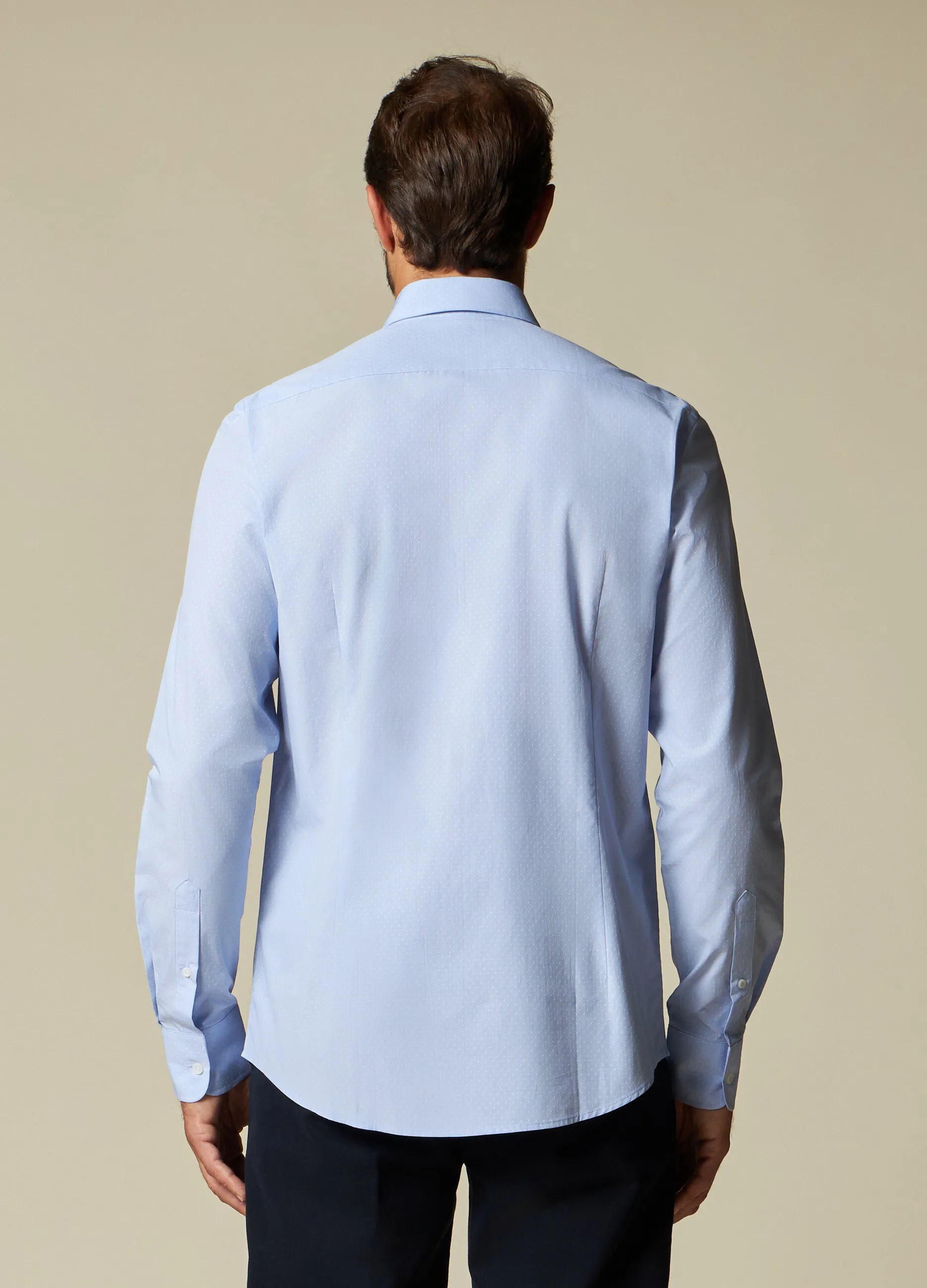 RUMFORD  Camicia in puro cotone tinto filo Rumford uomo