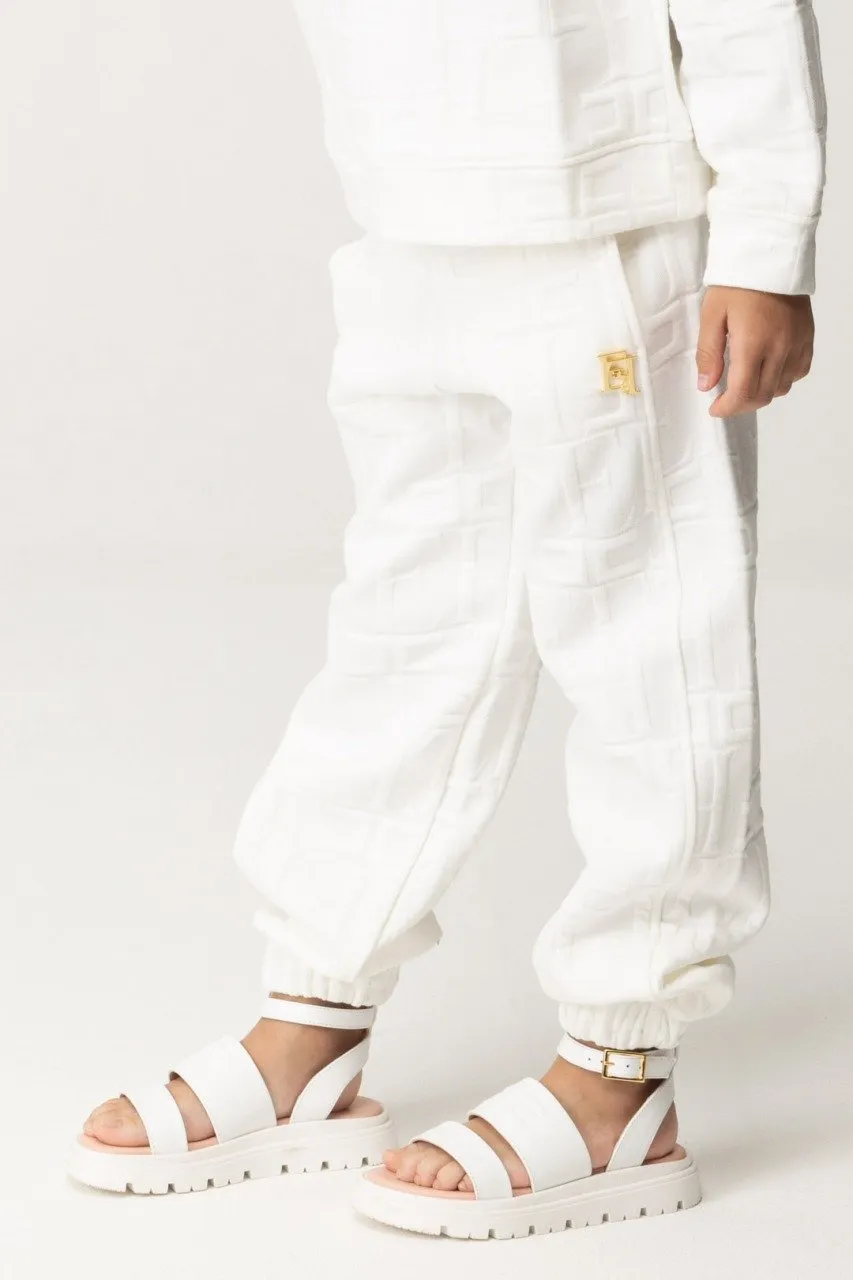 Sandali con suola in gomma WHITE