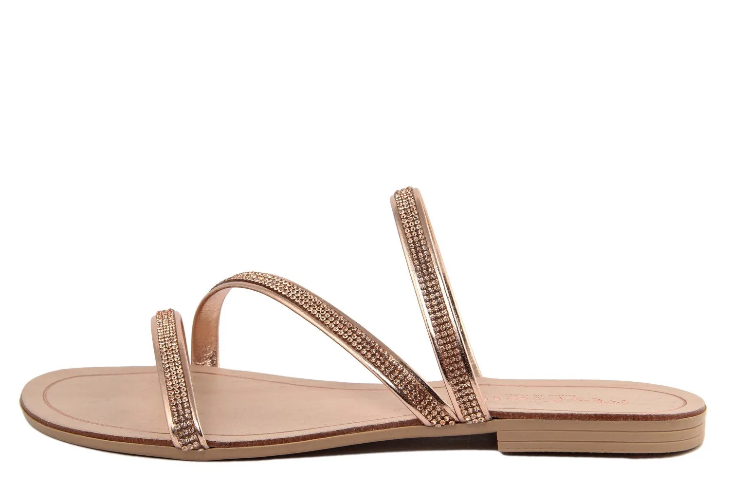 Sandali flat Donna in Sintetico Rosa