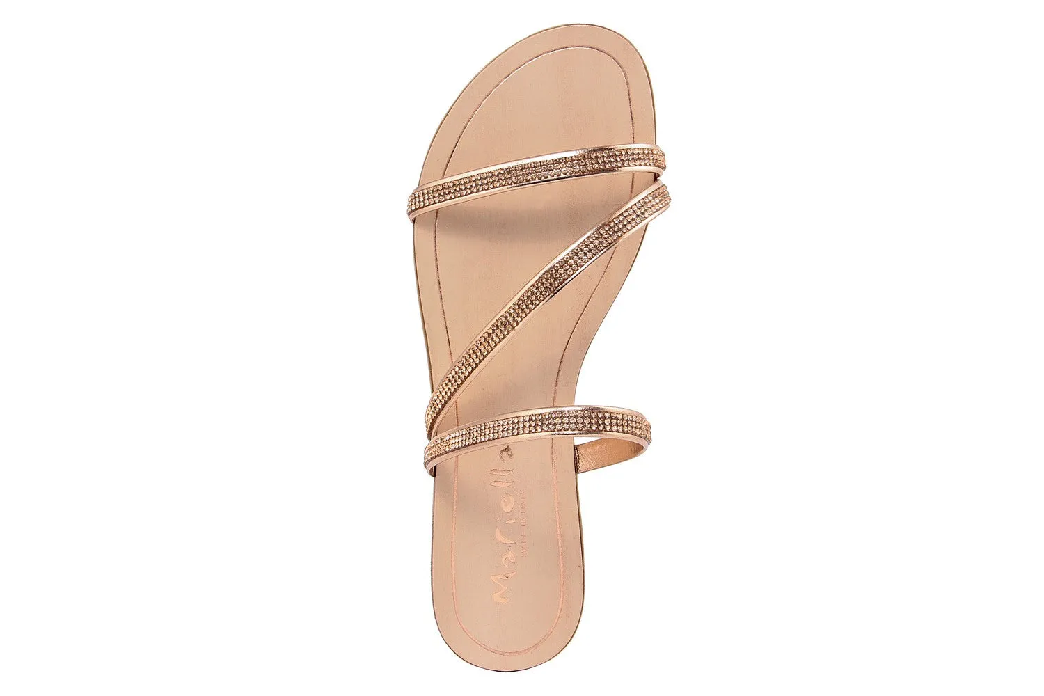 Sandali flat Donna in Sintetico Rosa