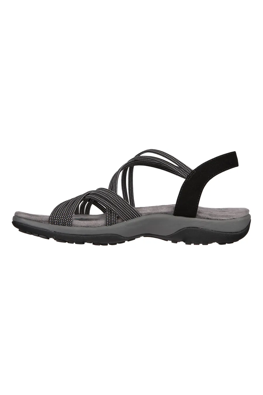 Sandali Neri Sportivi Skechers Reggae Slim-Meadow Grazer