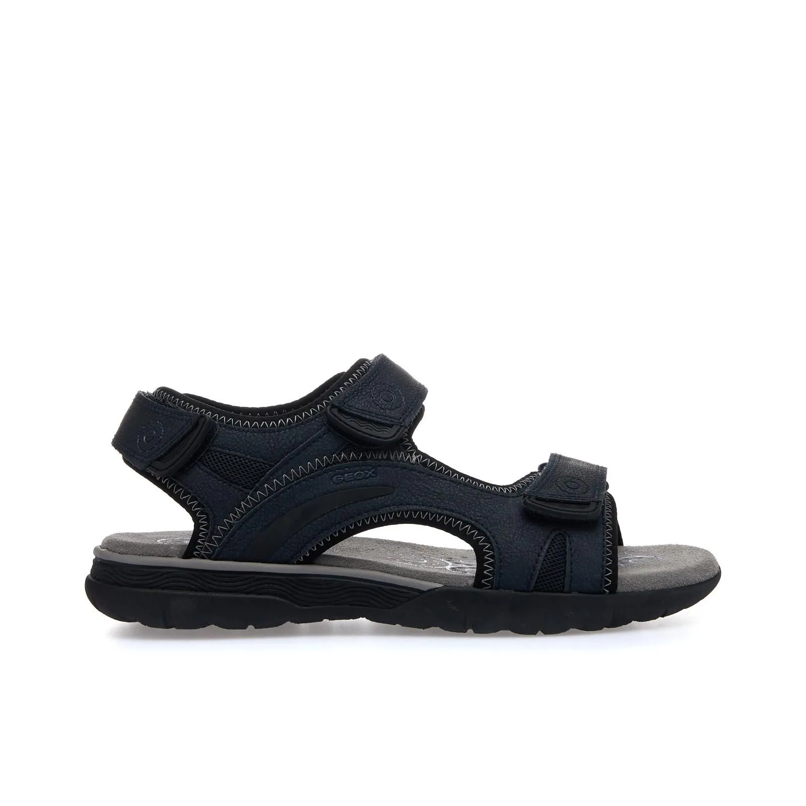 Sandali sportivi blu da uomo con strappi