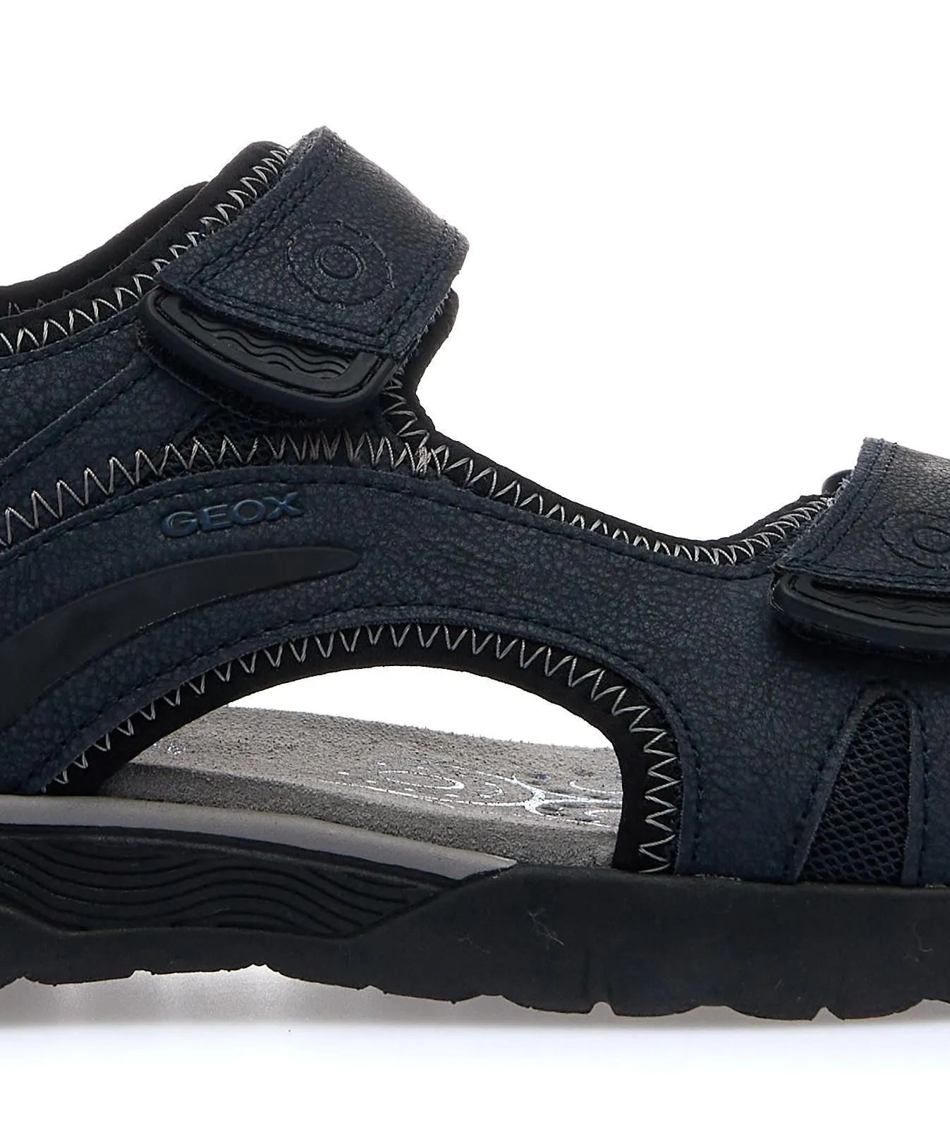 Sandali sportivi blu da uomo con strappi