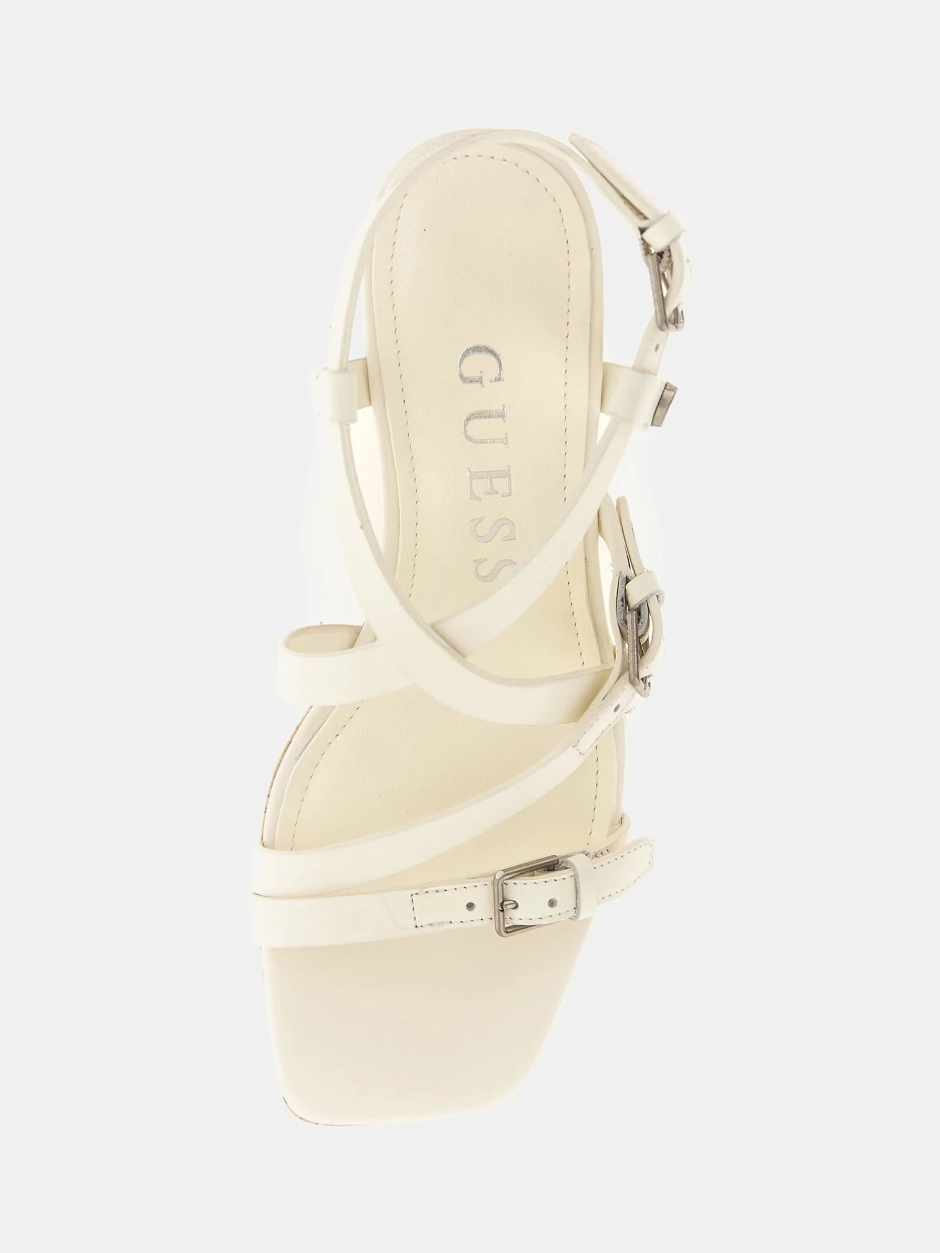 Sandalo corke vera pelle guess