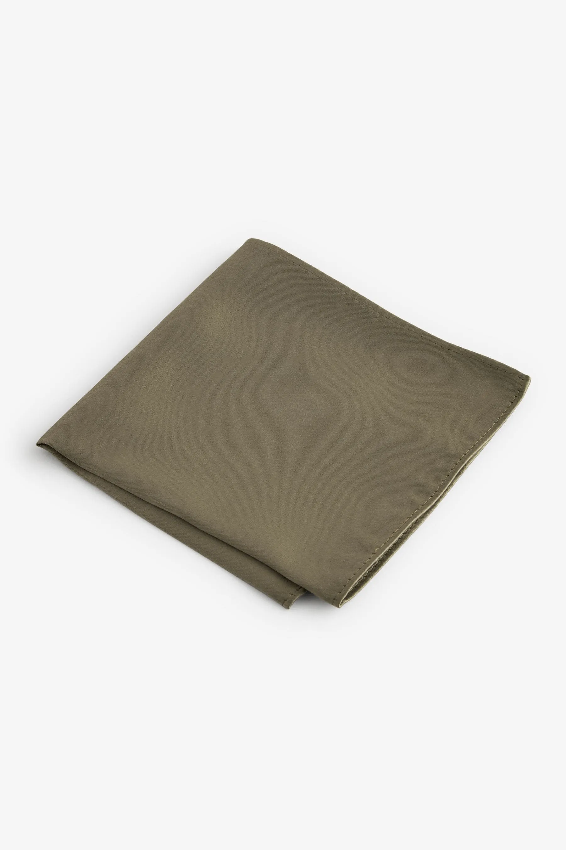 Satin cravatta e fazzoletto da taschino
