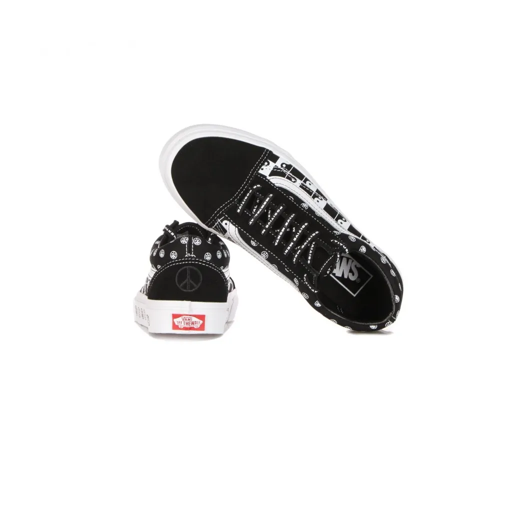 scarpa bassa donna old skool BLACK/TRUE WHITE